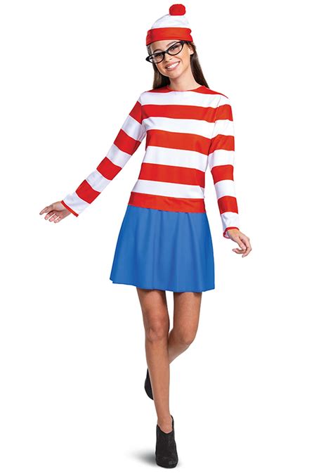 waldo halloween costume|where's waldo costume for women.